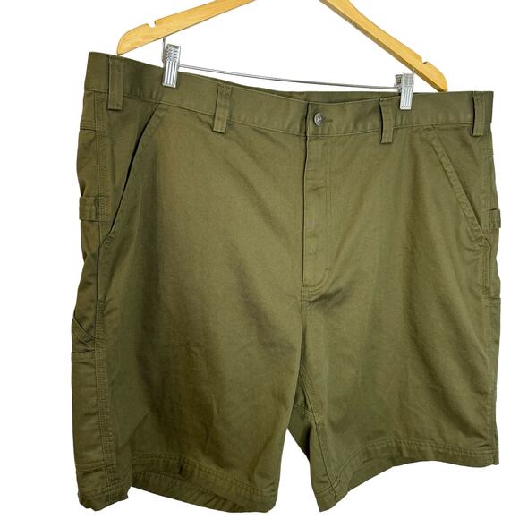 Duluth Trading Women’s Green Cargo Shorts Men's 44 Cotton 9